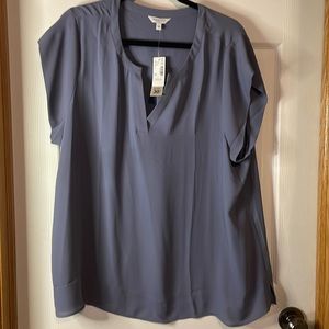 NWT Reitmans top beautiful blue color size 3X